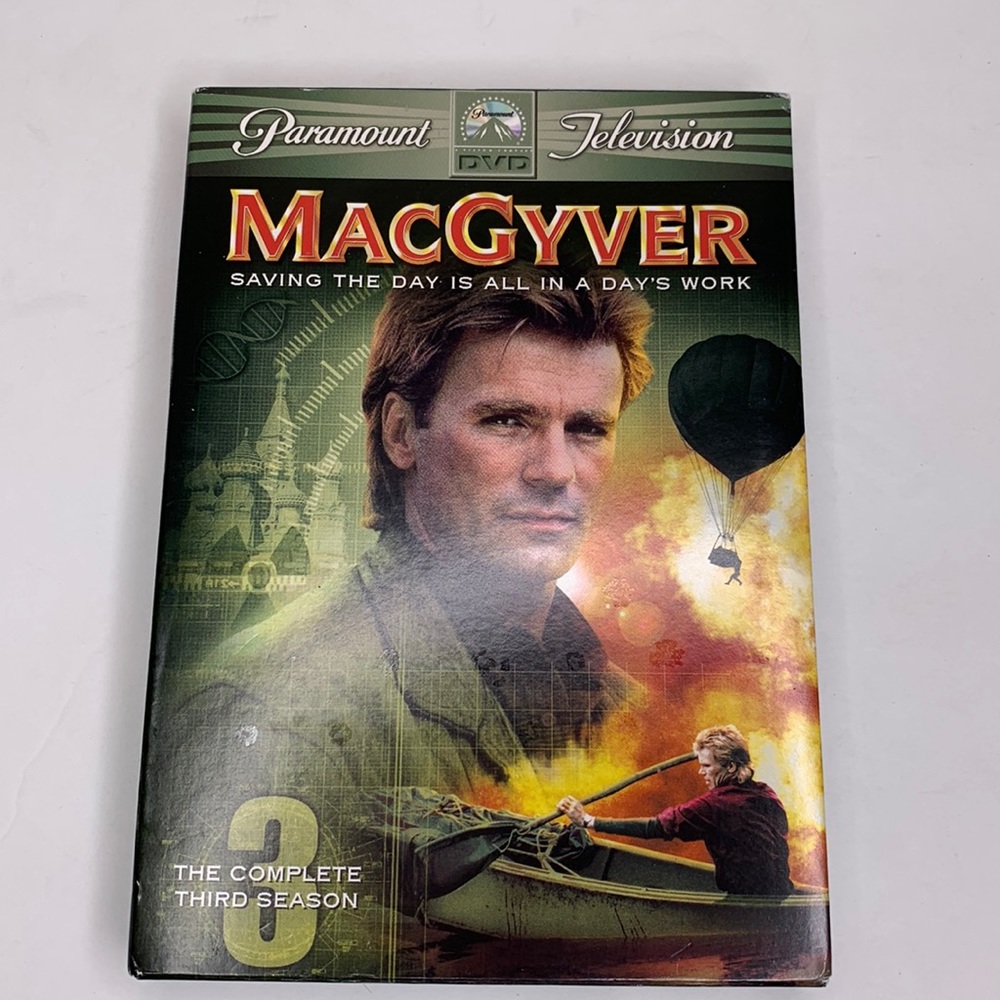 MacGyver The Complete Third Season DVD Paramount Television